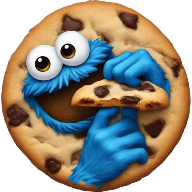 Cookie Monster emoji