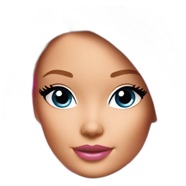 barbie clio3 pink emoji