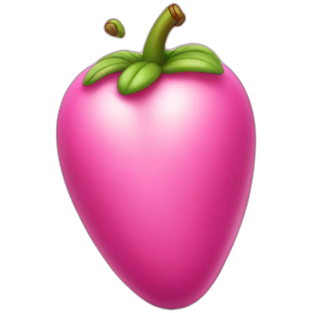 Pink Magic Bean emoji