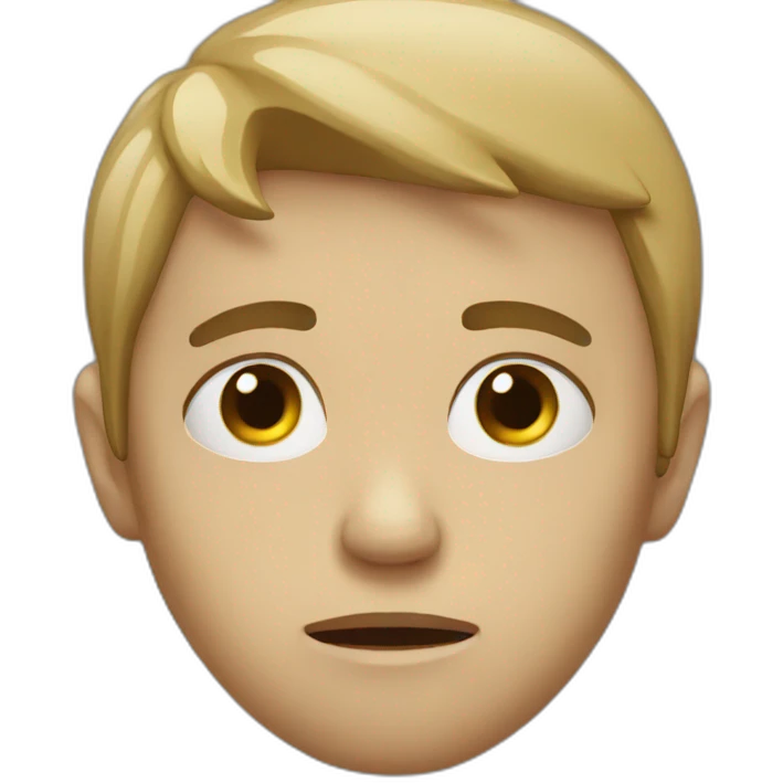 Sad boy  emoji