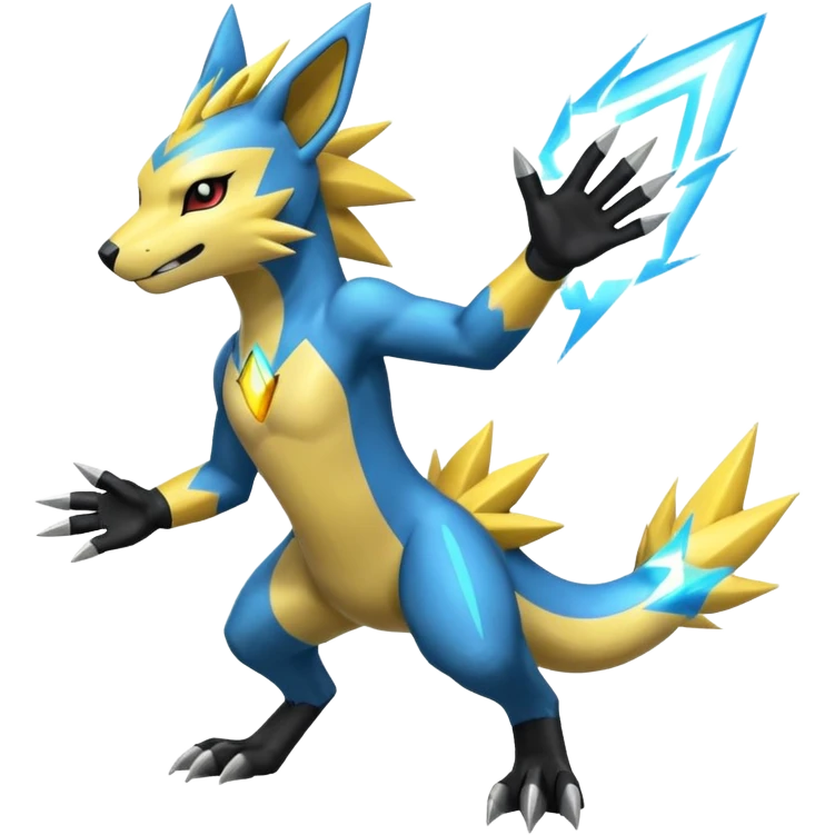 Manectric-Koraidon-Zeraora-Lombax-fusion emoji
