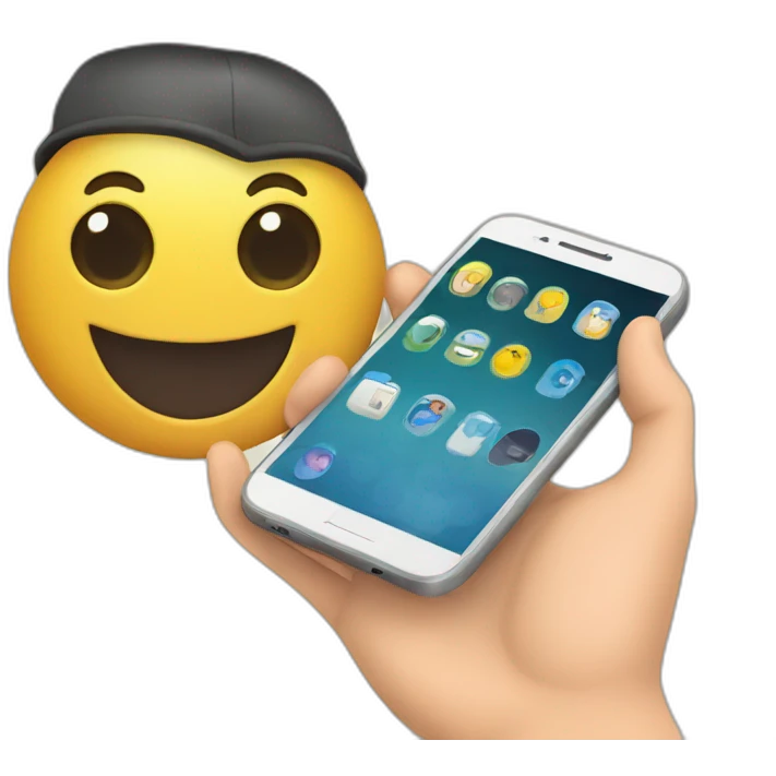 School and smartphone emoji