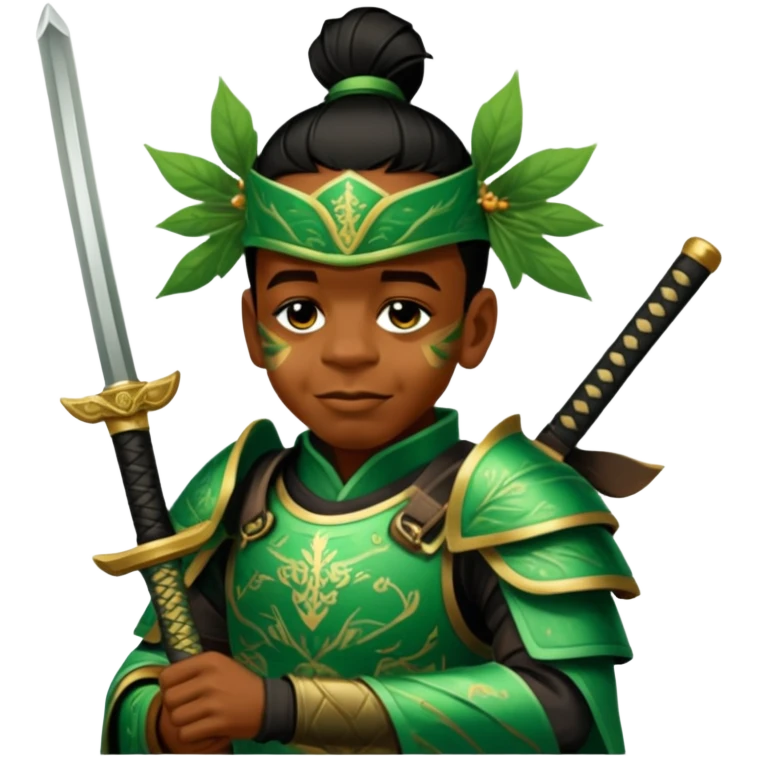 Emerald Samurai emoji