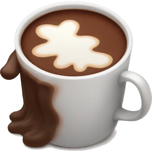 Hot chocolate  emoji