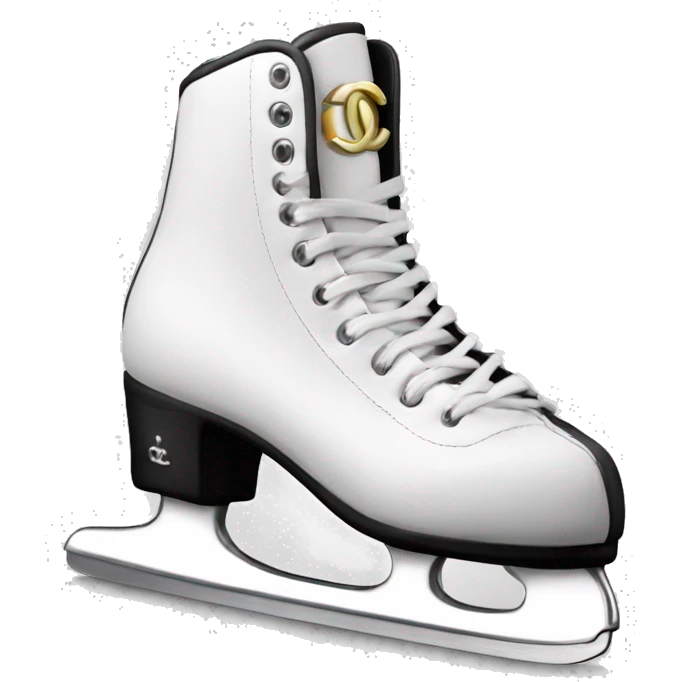 Chanel logo Figure skates emoji