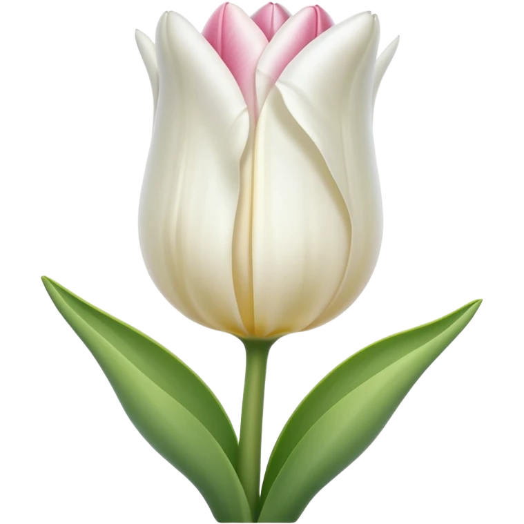 White tulip emoji