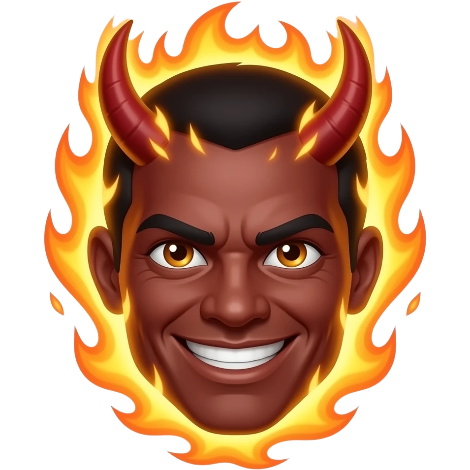 😈+🥵= 😏 emoji