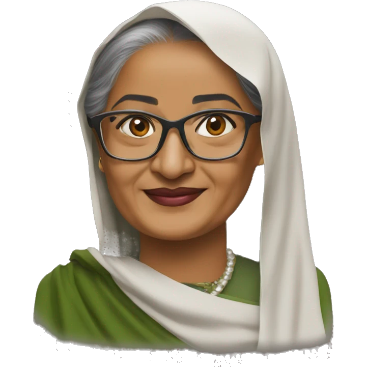 Sheikh Hasina emoji