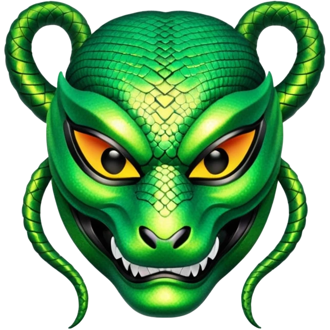 glitter green viper valorant toxic mask emoji