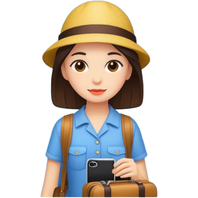 travel aesthetic girl emoji