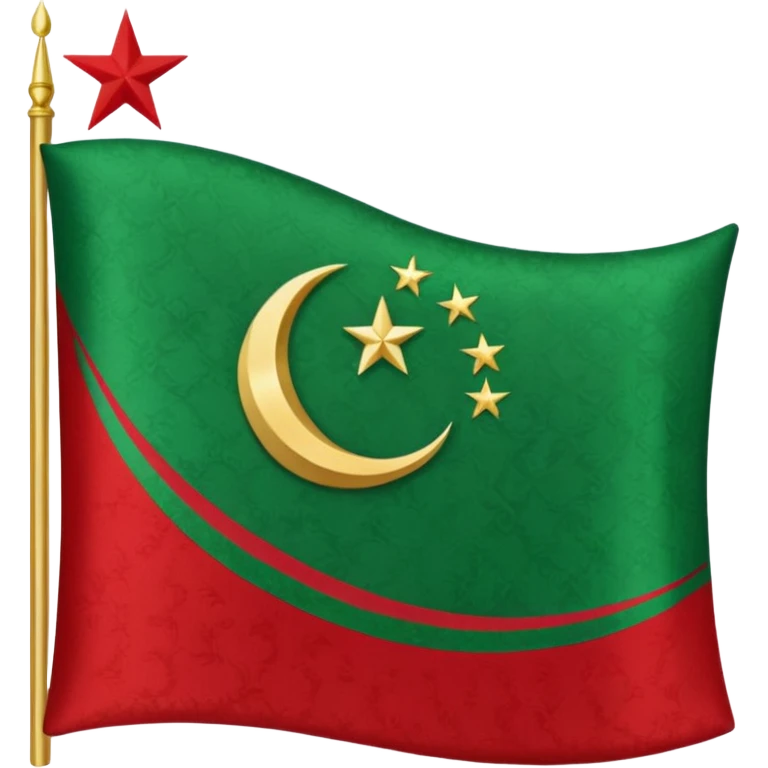 Türkmen flag emoji