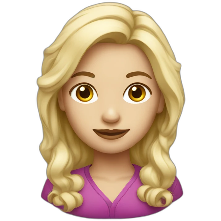 constructor white blonde female emoji