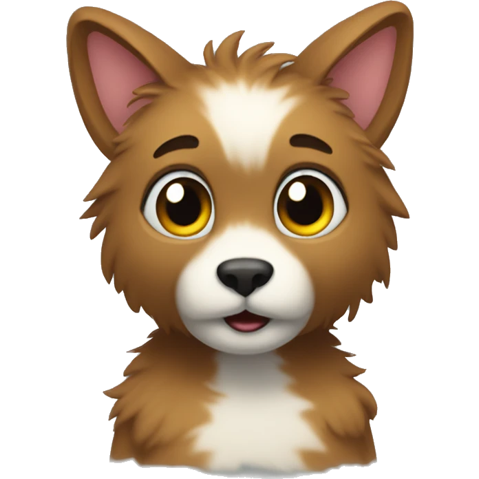 A furry that is being cute emoji