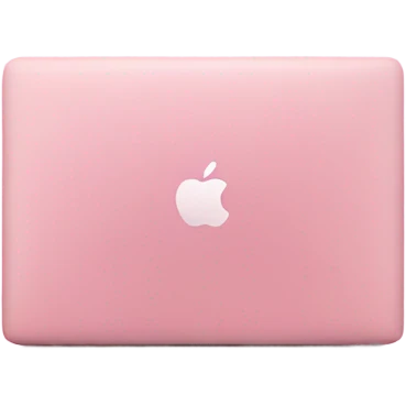 pink macbook emoji