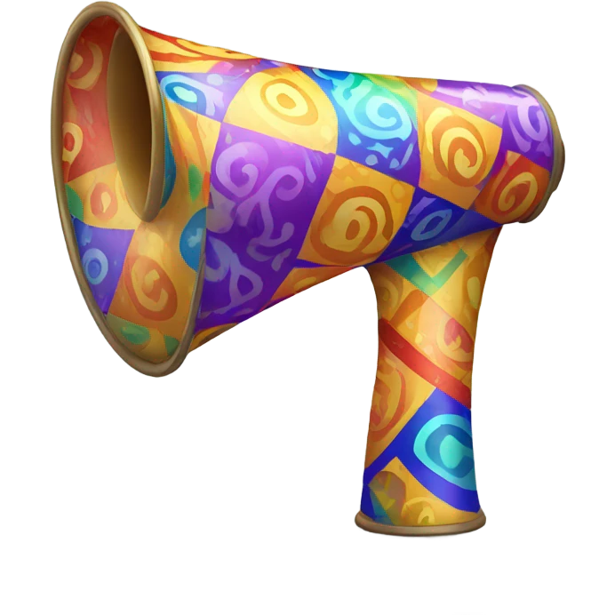 Party horn emoji