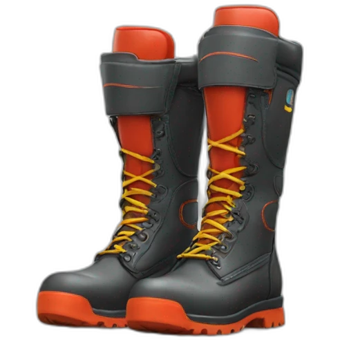 Haix fireman boots emoji