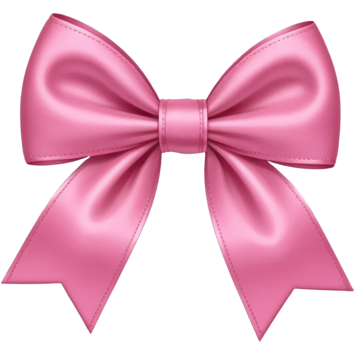 Moño rosa emoji