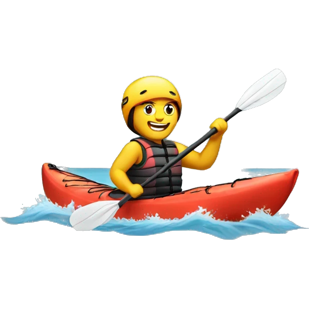 Kayaking  emoji