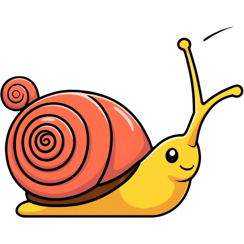 cute snail emoji
