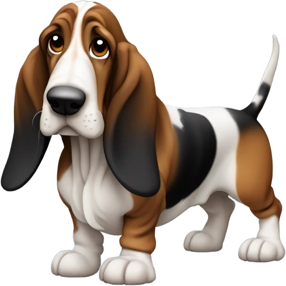 Basset hound emoji