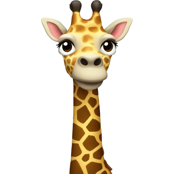 Weihnachtsgiraffe emoji