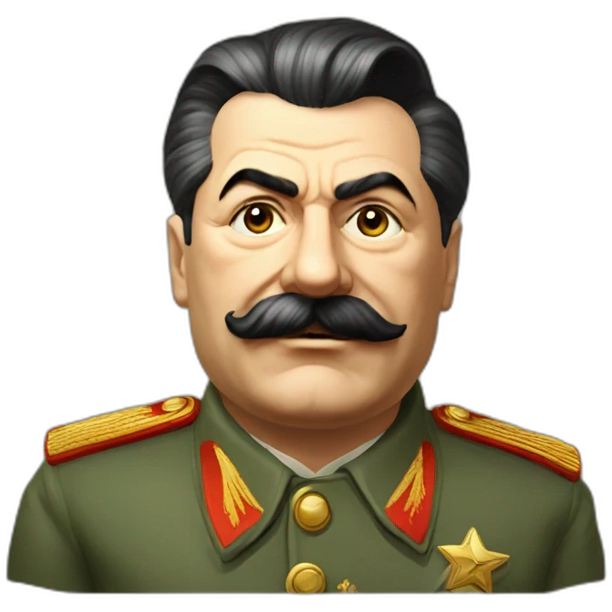 Joseph Stalin with gamepad emoji