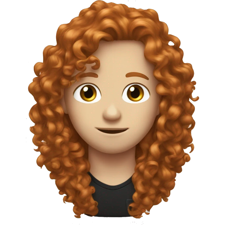 Kissing curly ginger hair with black hair white skin men emoji