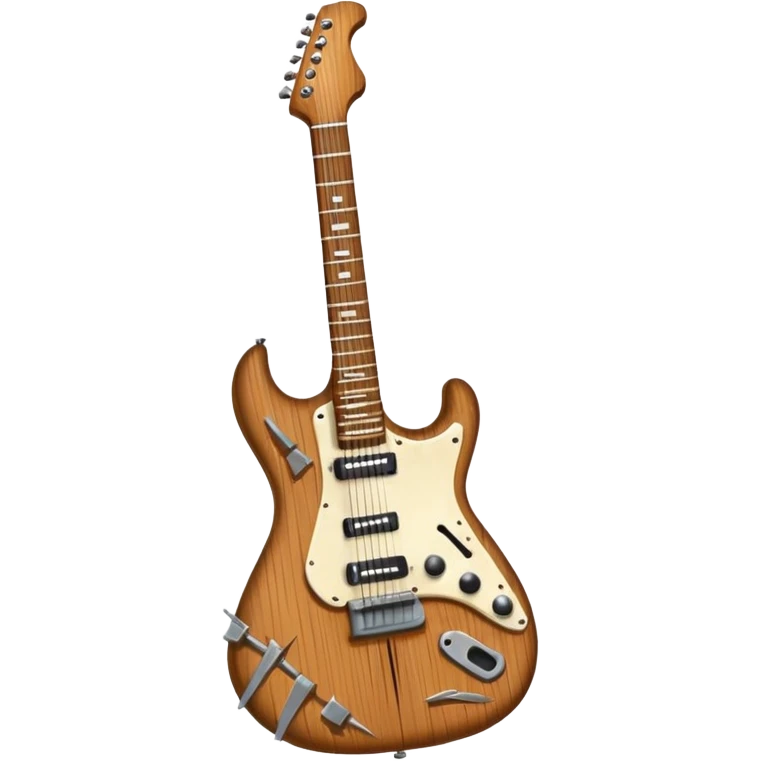 broken electric giutat emoji