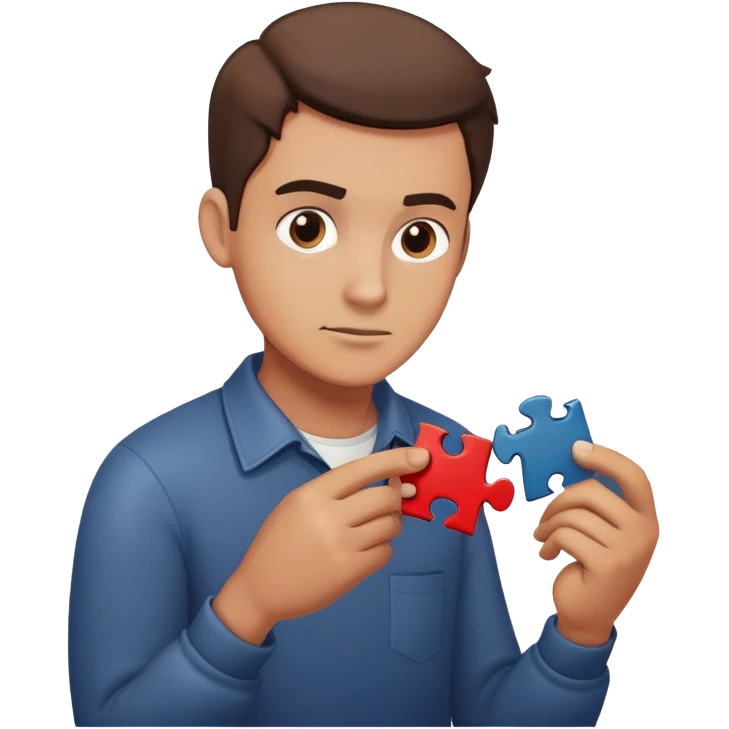 puzzle man emoji