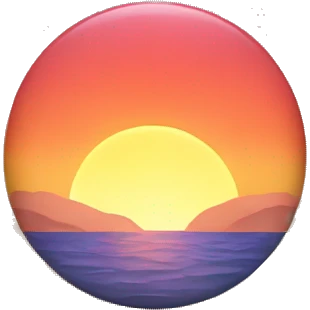 Sunset emoji