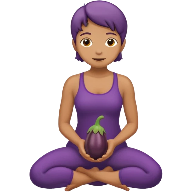 🍆 🧎🏻‍♀️make this combo of emoticons better emoji