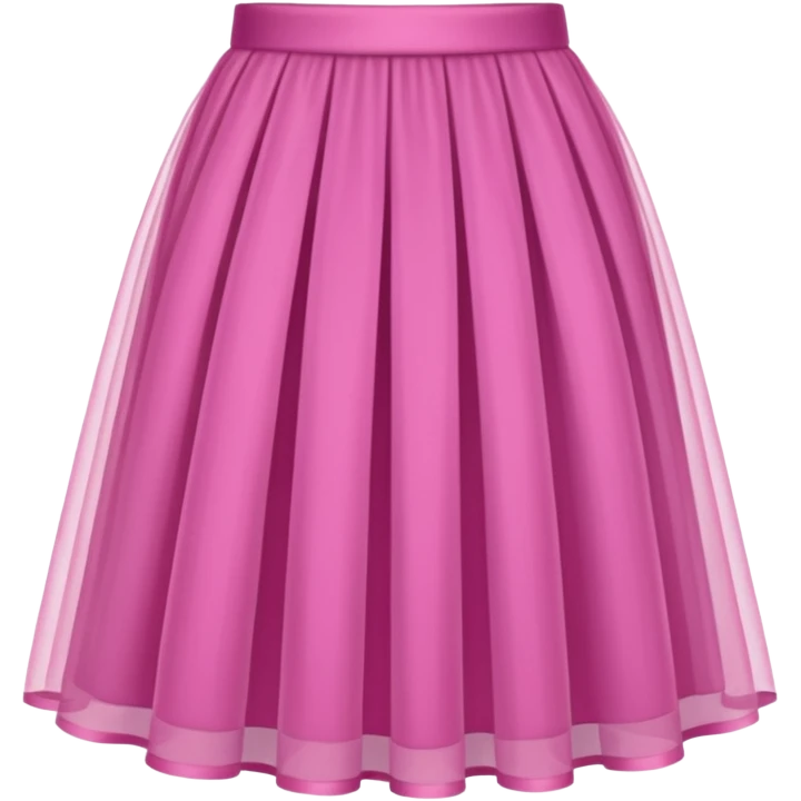 tulle skirt emoji