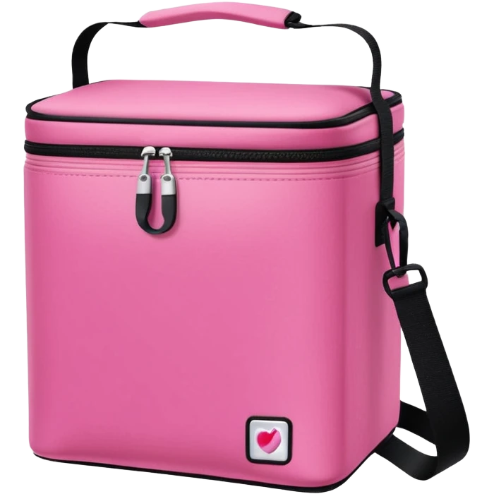 pink cooler bag emoji