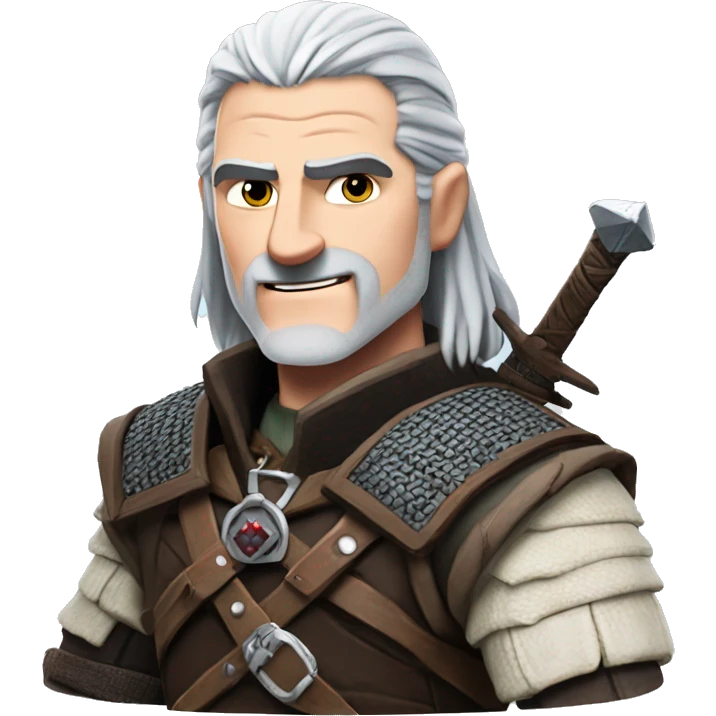 Witcher Geralt of Rivia, Thumb Up emoji