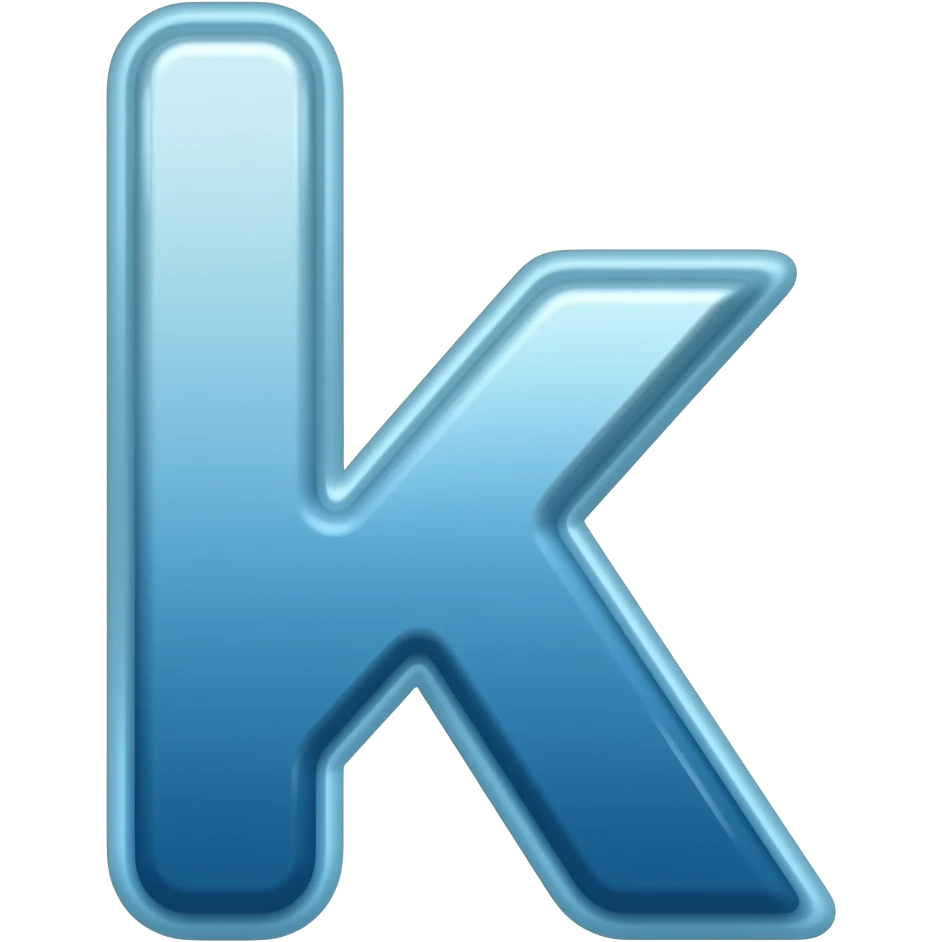 letter k emoji