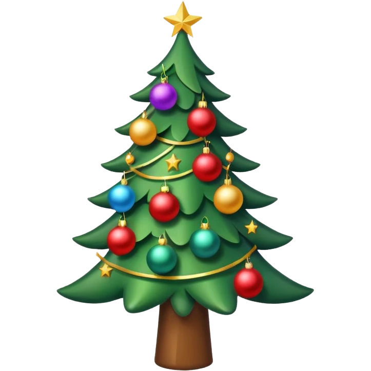 christmas tree emoji