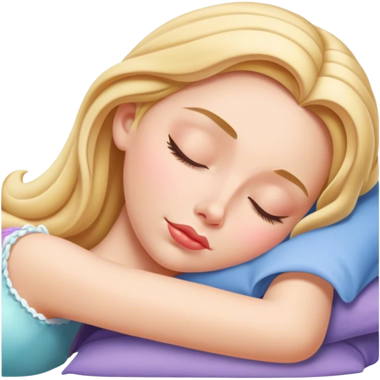 Sleeping beauty emoji