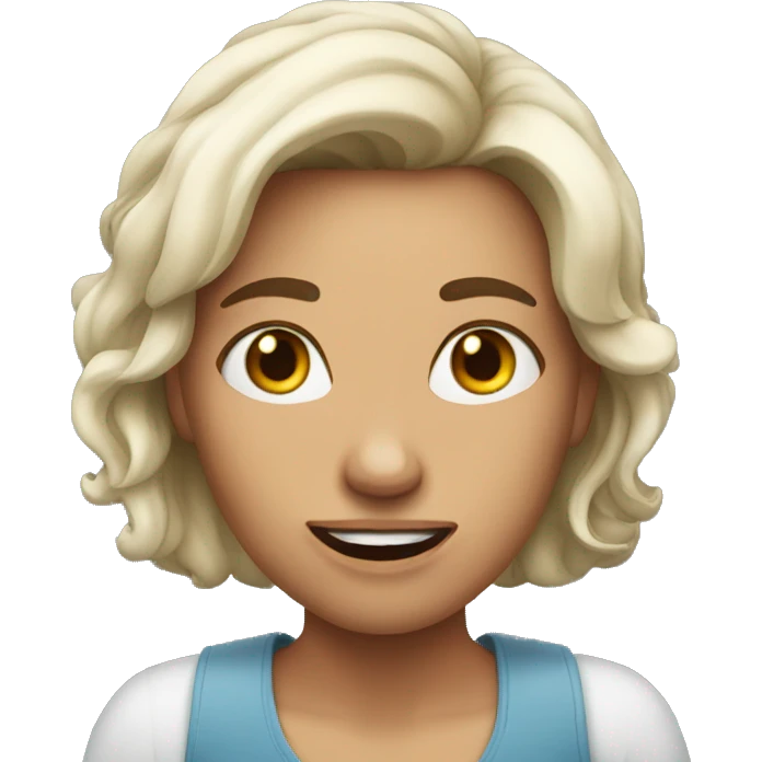 Woman saying ARE you kidding me emoji