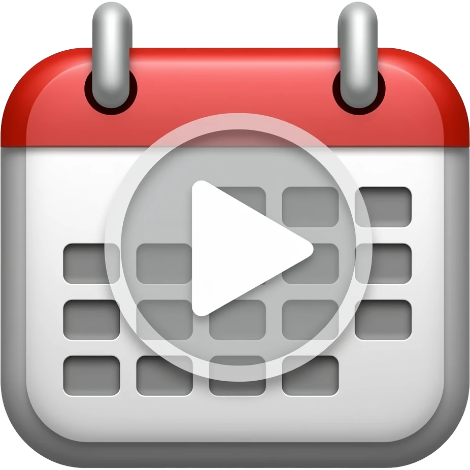 App logo for my game app that is shows calendar emoji