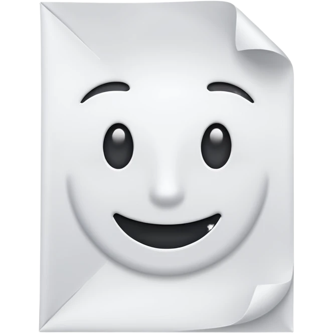 sheet emoji