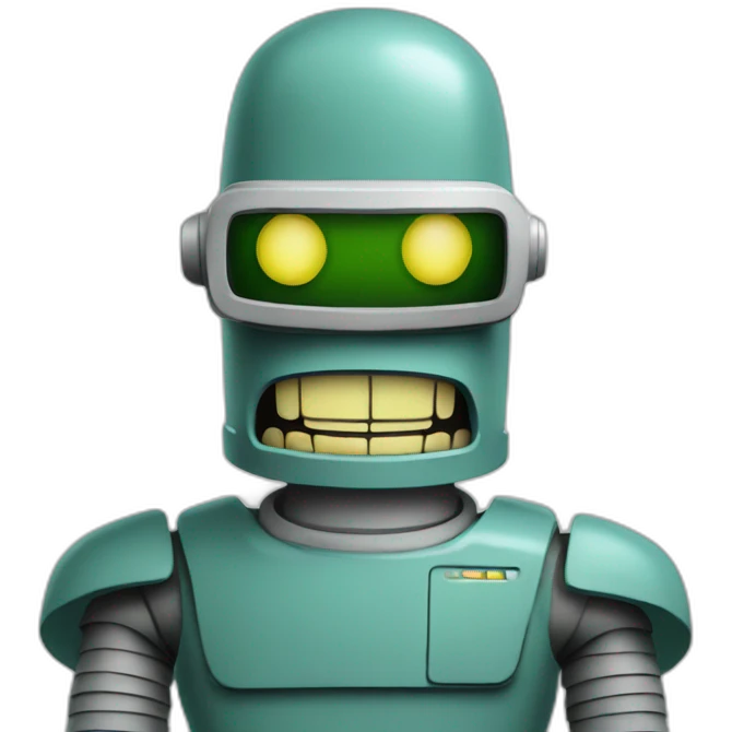 futurama bender emoji