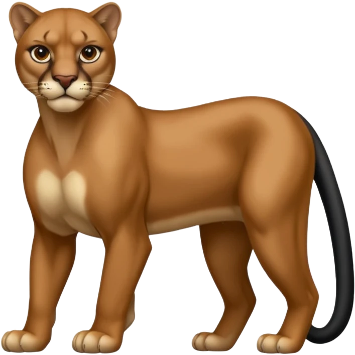 cougar and panther  emoji