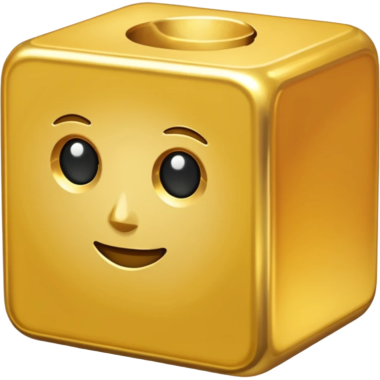 Gold block emoji