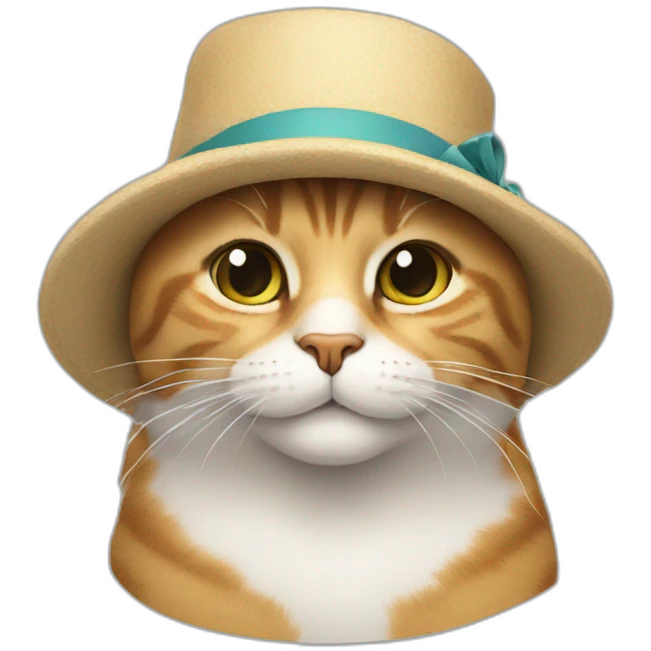 cat in hat emoji