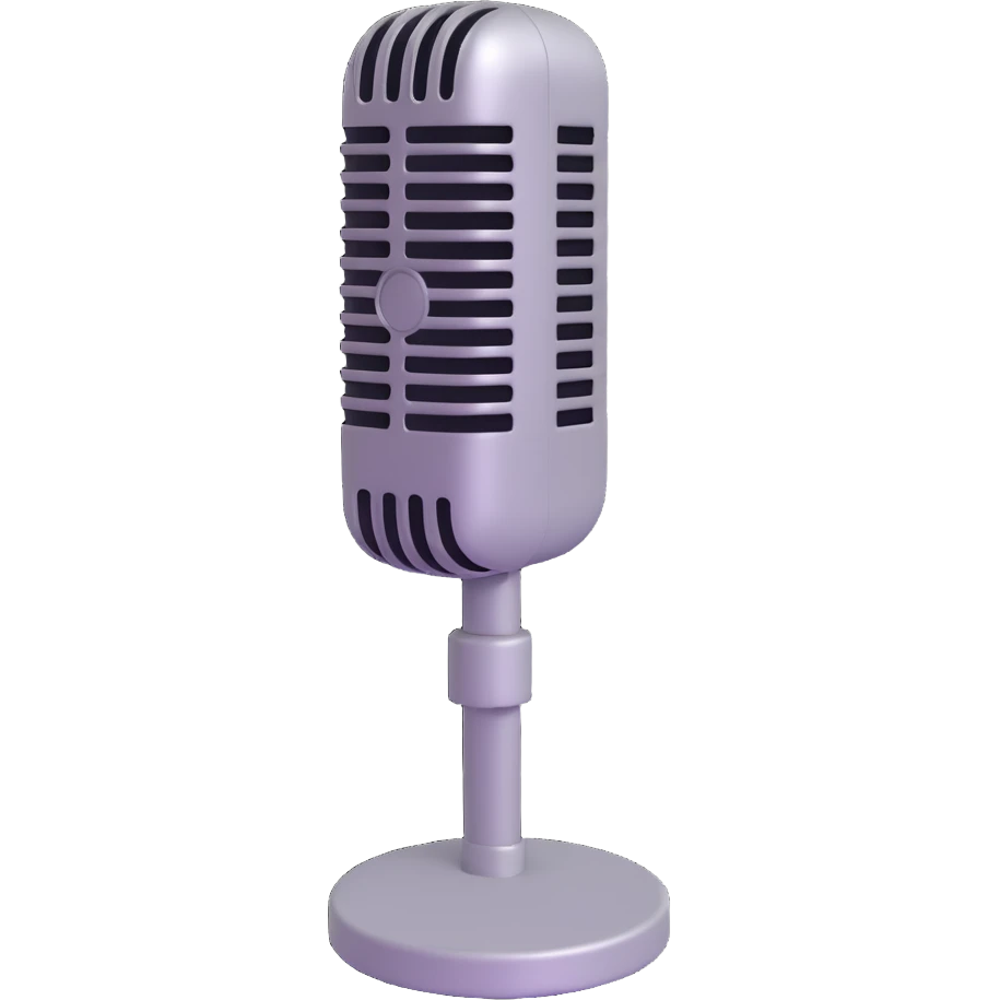 old microphone emoji