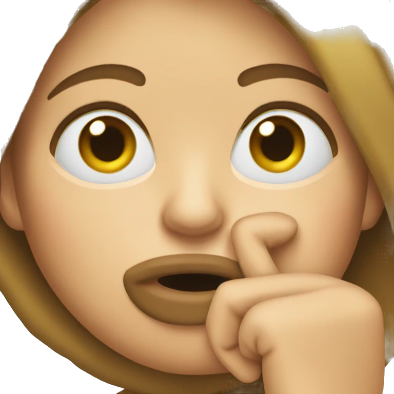 shhhh quiet please emoji