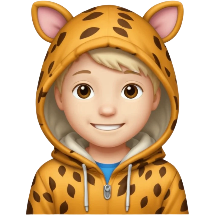 Animal Hoodie Kid emoji