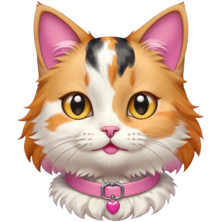 gato con espreciones de anime emoji