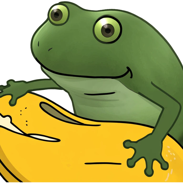 banana slipping on a peel meme style emoji