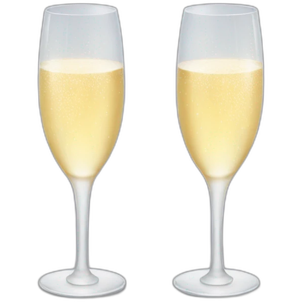 champagne Clinking Glasses emoji